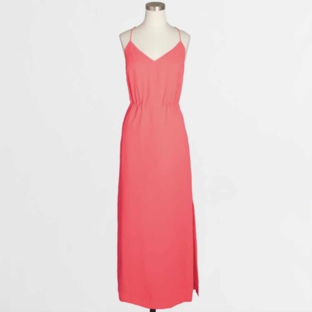 JCrew Racerback Maxi Dress